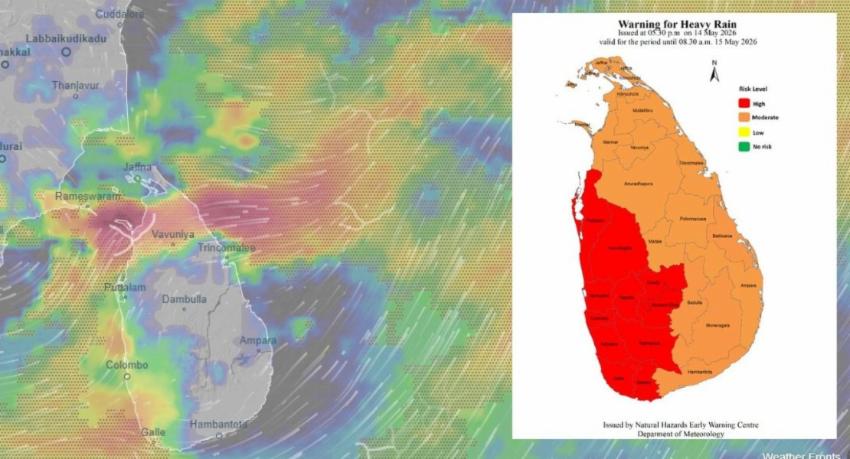 Red Alert Warning Issued for Heavy Rain